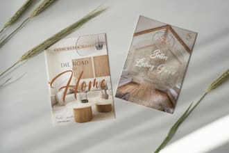 design a professional flyer, bifold or trifold brochure