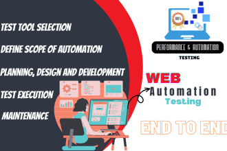 do web automation testing using selenium, cypress, and playwright with cucumber