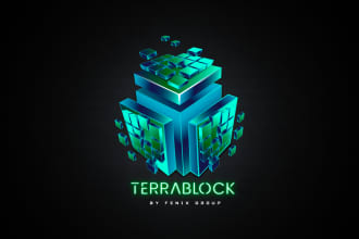 design mind blowing 3d logo