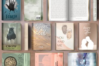design you a amazing unique cover, amazon kdp cover design