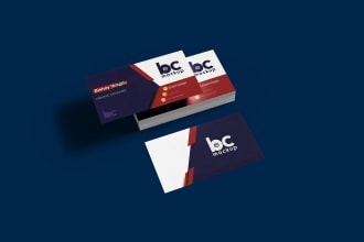 create your professional and modern business cards