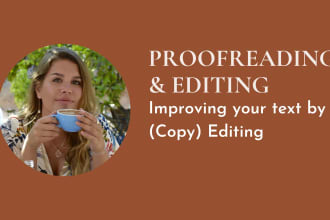 proofread and edit your document in english and dutch