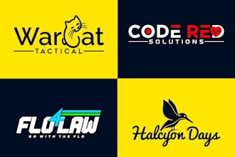 design a simple minimalist logo for your business