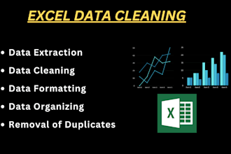 extract, clean, organize and merge excel or CSV data