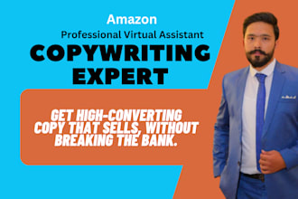 provide amazon listing copywriting, and sales copywriting