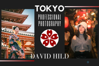 be your photographer in tokyo