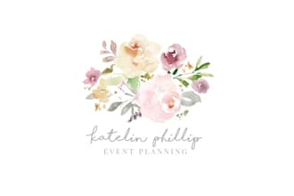 design a awesome floral  logo with 24 hours fast delivery