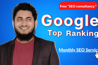 provide you google top ranking through monthly SEO service