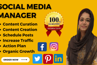 be your dynamic social media manager and growth strategist