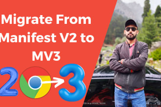 update your chrome extension from manifest v2 to  mv3