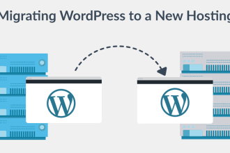 transfer, migrate, move your wordpress website to a new host or domain