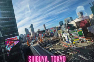 take photos of shibuya for you tokyo japan