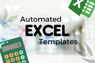 create a fully automated excel template within 1 hour