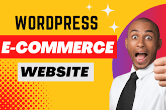 wordpress ecommerce website creation and setup