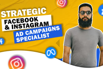 be your facebook and instagram ads specialist for sales