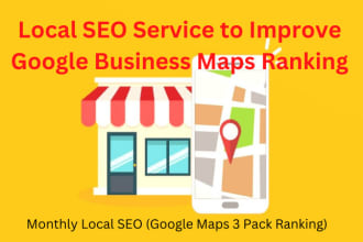provide local SEO service to improve google business maps ranking
