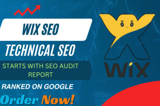 do on page and technical SEO for wix website