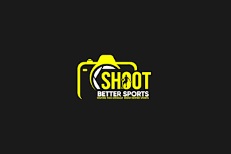 create photography, videography and camera studio logo