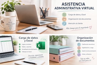 be your virtual assistant for administrative tasks and data entry