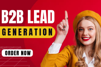 do targeted b2b lead generation and prospect list building for any industry