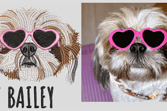 digitize designs using wilcom into dst, pes