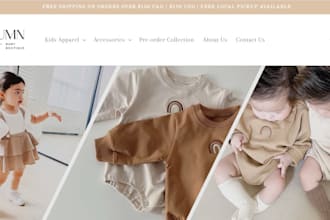 professional shopify website design and development