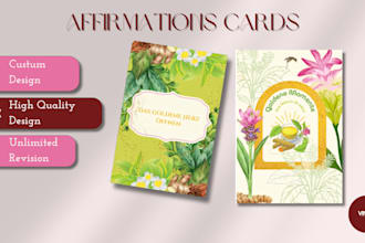 design affirmation cards same day delivery
