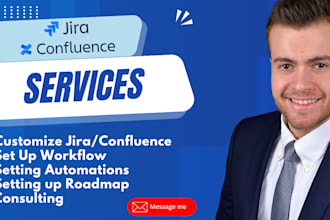 help you with jira set up, project structure, automation, confluence atlassian