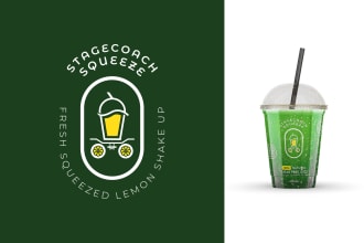 do flat minimalist corporate logo with free revisions