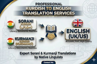 translate sorani and kurmanji kurdish to english