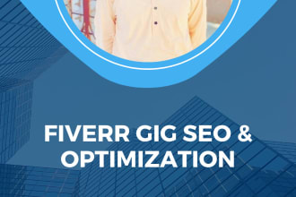 optimise your fiverr gig SEO description for fiverr that sells more