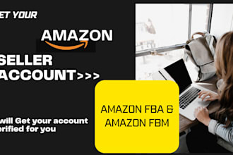 setup verified amazon account for you