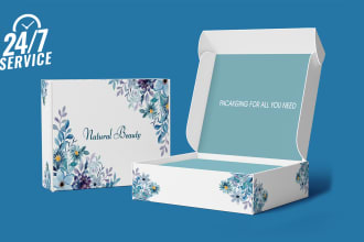 do professional mailer box, subscription box, and label design