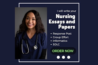 write nursing essays and papers