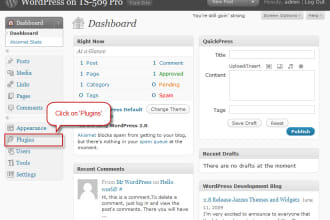 install 5 plugins on wordpress site