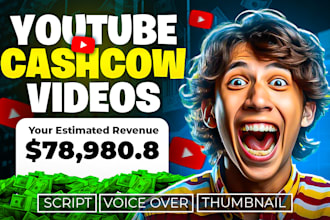 be your faceless youtube video editor and automation expert