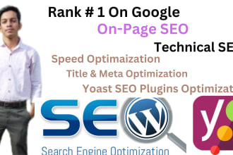 do wordpress with yoast and technical SEO optimization