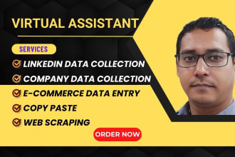 do fast web scraping data entry email collection in minimum price
