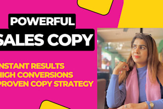 write persuasive sales copy that sells instantly