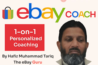 be your expert ebay consultant, mentor, teacher, guru, coach