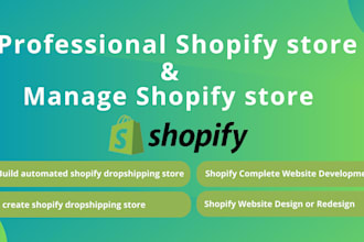 do shopify dropshipping store for aliexpress , cjdropshipping , amazon , dsers
