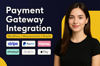 do fast integration of stripe paypal klarna affirm and afterpay on shopify