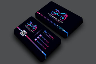 do luxury  minimalistic business card and logo design