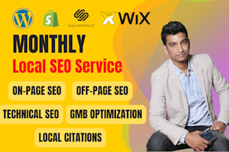 do monthly local SEO service for website and gmb ranking