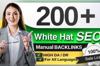 manual white hat seo backlinks monthly offpage link building high quality da