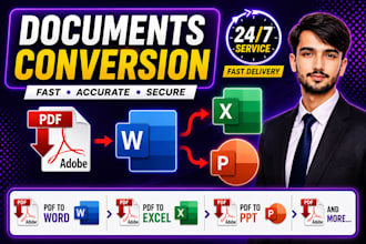 convert PDF to word, PDF to excel with accurate formatting