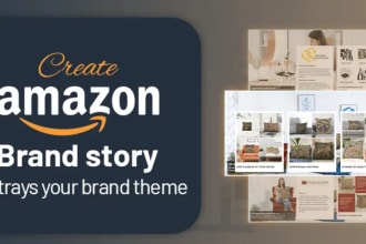 do amazing amazon brand story high converting branding images