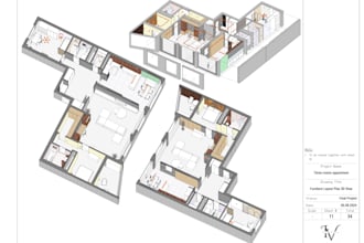 create professional interior design and drafting services