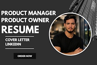 provide product manager resume consultation, ats resume writing