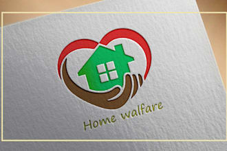 design non profit charity and welfare logo for you